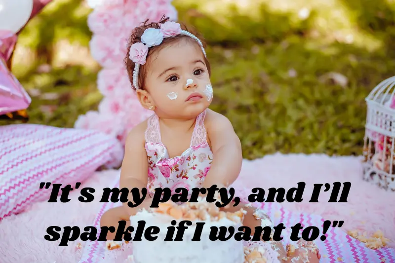 it's my party, and i’ll sparkle if I want to