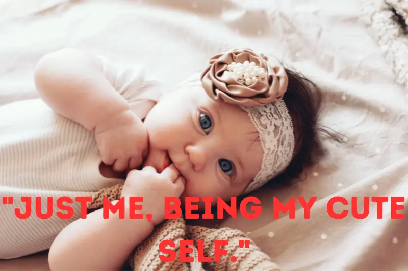 just me, being my cute self.